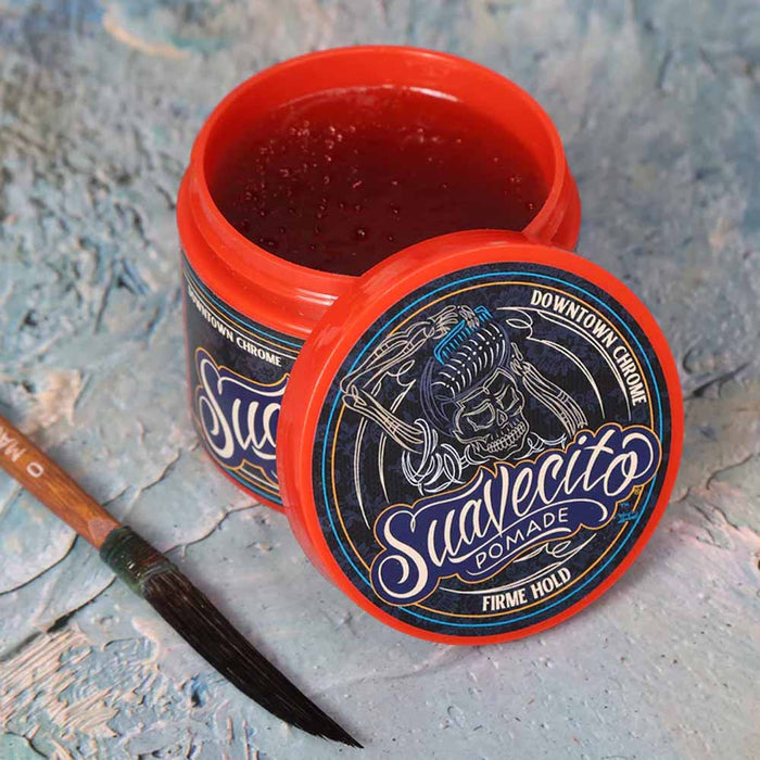 Suavecito Firme Hold - Downtown Chrome (Édition Limitée) - POMGO