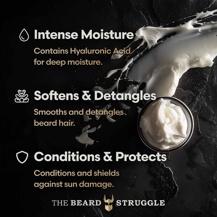 The Beard Struggle Warrior's Beard Cream - Asgardian Secret - POMGO