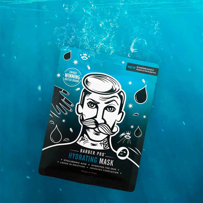 Barber Pro Hydrating Mask - Biodégradable - POMGO