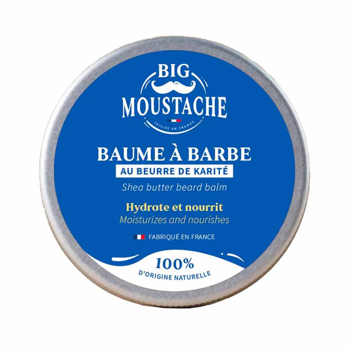 Big Moustache Baume à Barbe - 98% d'Origine Naturelle - POMGO