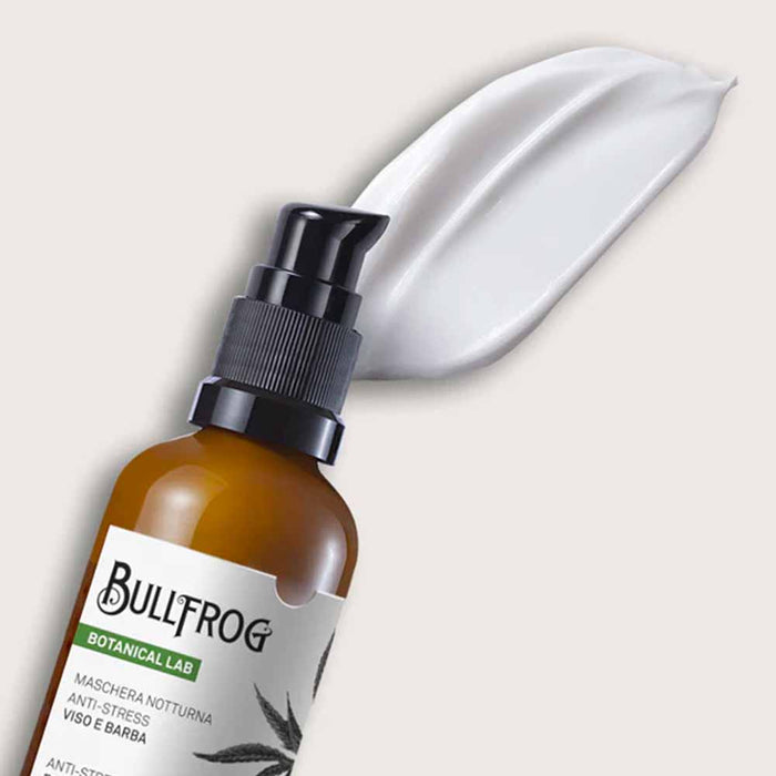 Bullfrog Masque de Nuit Anti-Stress Visage & Barbe - POMGO