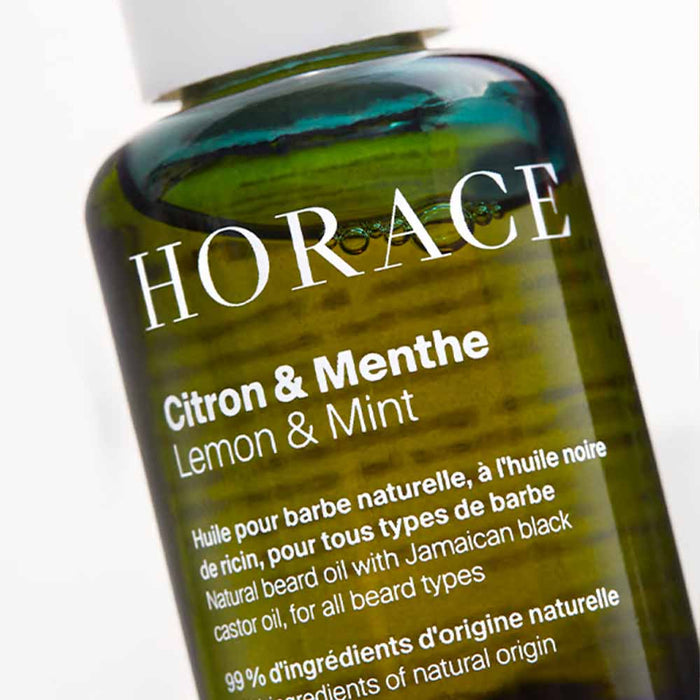 Horace Huile pour Barbe - Citron & Menthe - POMGO