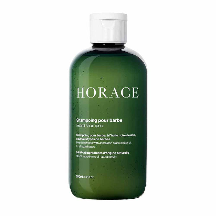 Horace Shampoing pour Barbe - à l'Huile Noire de Ricin - POMGO
