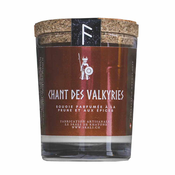 Le Skàli de Khatone Bougie Parfumée - Chant des Valkyries (Prune épicée) - POMGO