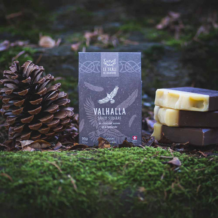 Le Skàli de Khatone Valhalla - Savon Tonifiant au Chocolat Suisse - POMGO