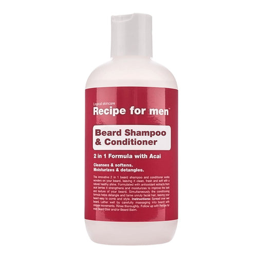 Recipe for men Shampoing & Après-Shampoing Barbe - POMGO