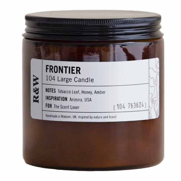 Russel & White 104 Large Candle - Frontier - POMGO