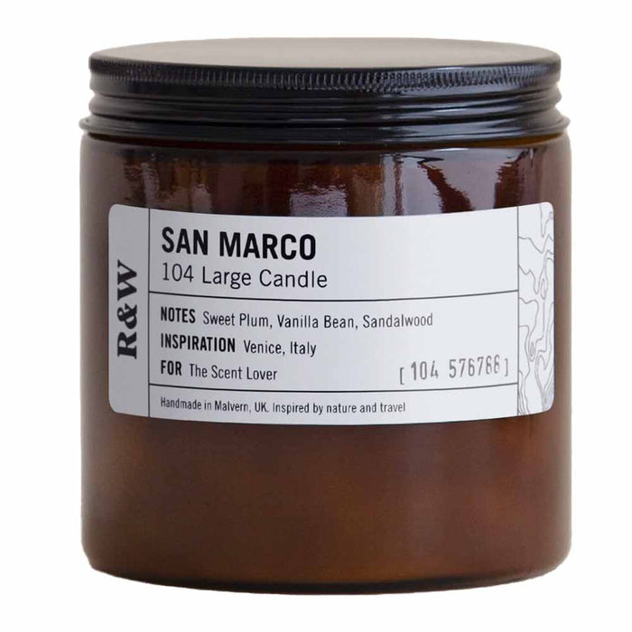 Russel & White 104 Large Candle - San Marco - POMGO
