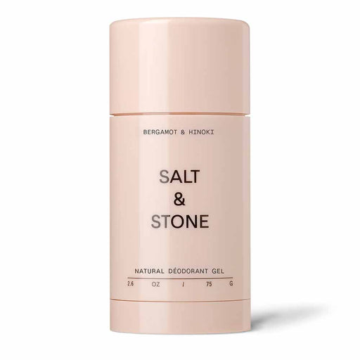 Salt & Stone Déodorant Naturel Gel - Peaux Sensibles (Bergamote & Hinoki) - POMGO