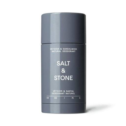 Salt & Stone Déodorant Naturel Gel - Peaux Sensibles (Vétiver & Santal) - POMGO
