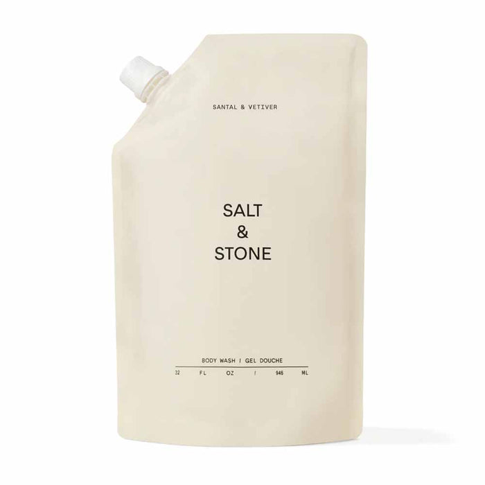 Salt & Stone Gel Douche (Santal & Vétiver) - POMGO