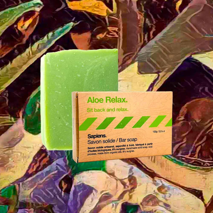 Sapiens Savon Solide - Aloe Relax - POMGO