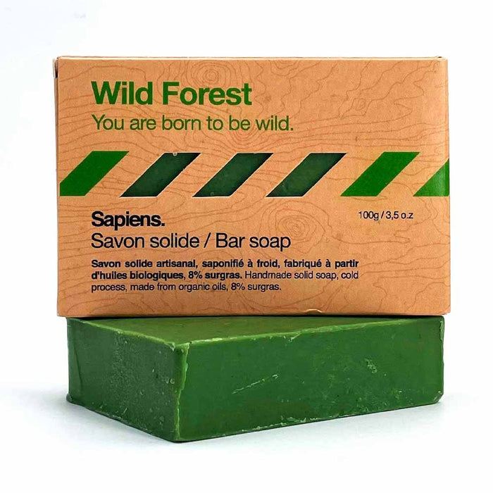 Sapiens Savon Solide - Wild Forest - POMGO