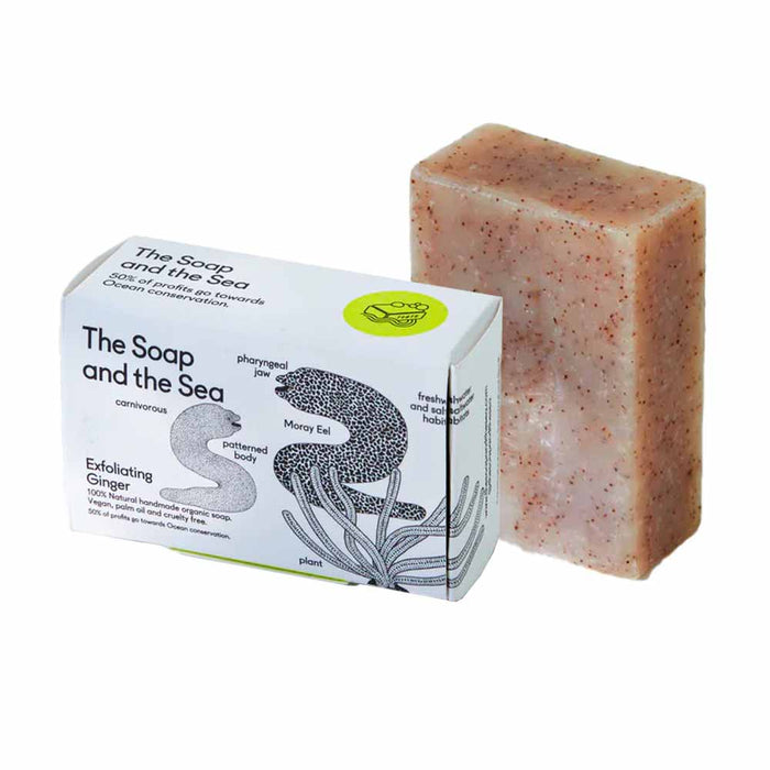 The Soap and the Sea Savon Artisanal Naturel - Gingembre Exfoliant - POMGO