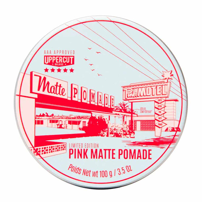 Uppercut Deluxe Pink Matte Pomade - Édition Limitée - POMGO
