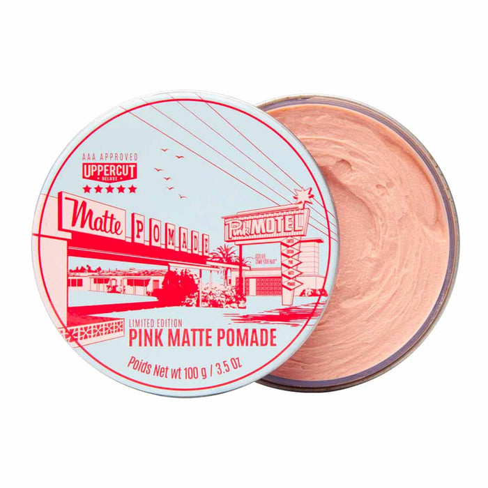 Uppercut Deluxe Pink Matte Pomade - Édition Limitée - POMGO